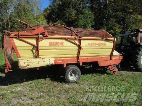 Krone Turbo 2900 Self loading trailers