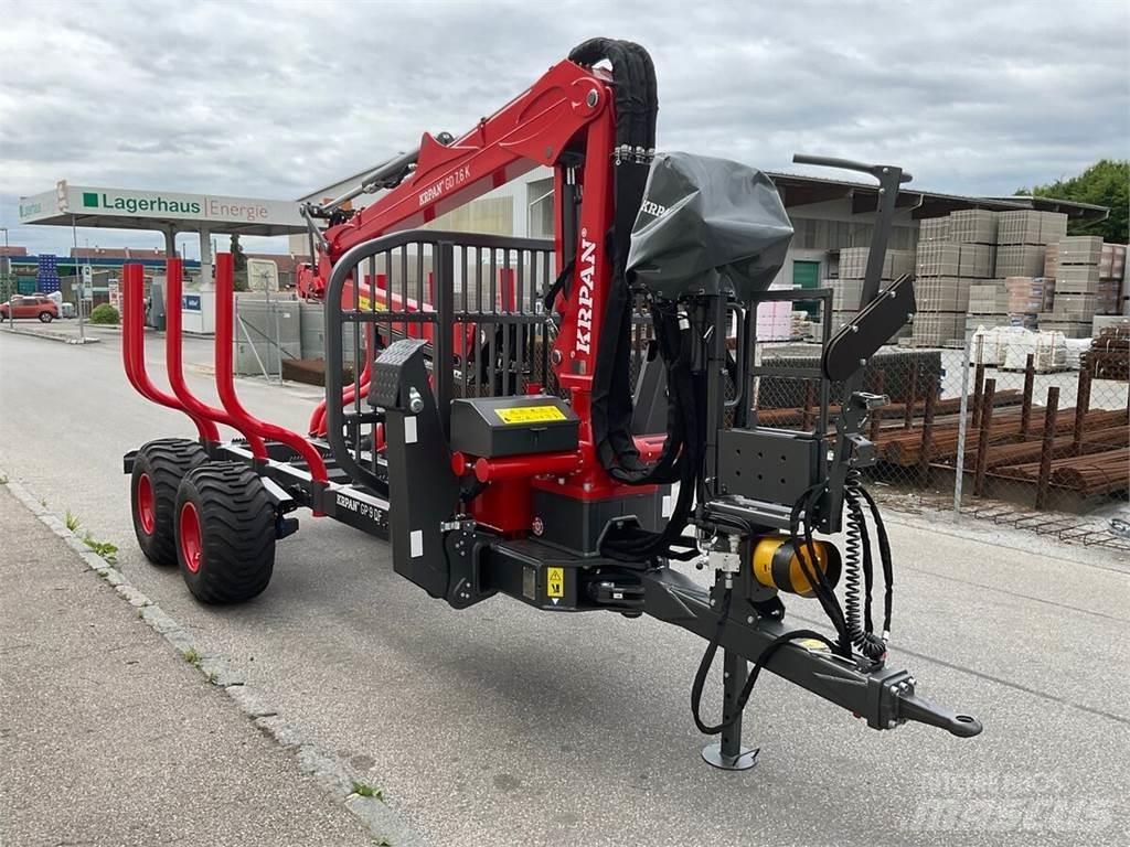 Krpan GP 9 DF Forest trailers