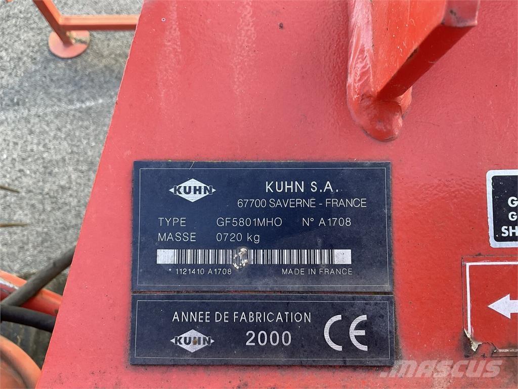 Kuhn GF 5801 MHO Rakes and tedders