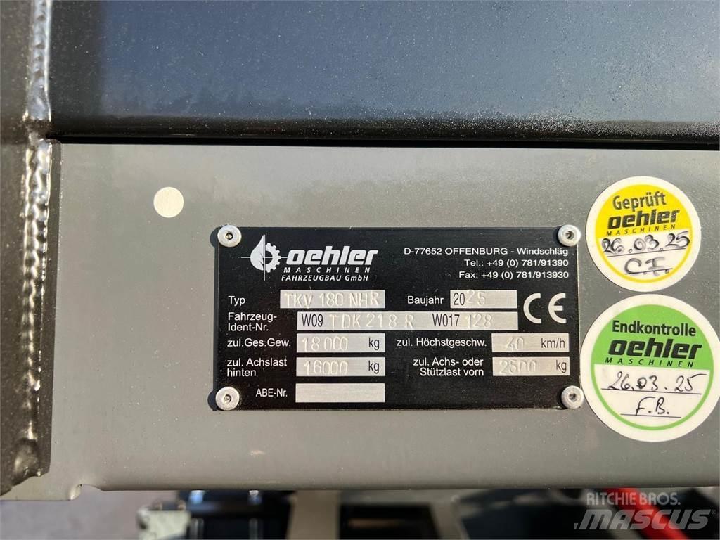 Oehler TDK 180 Tipper trailers