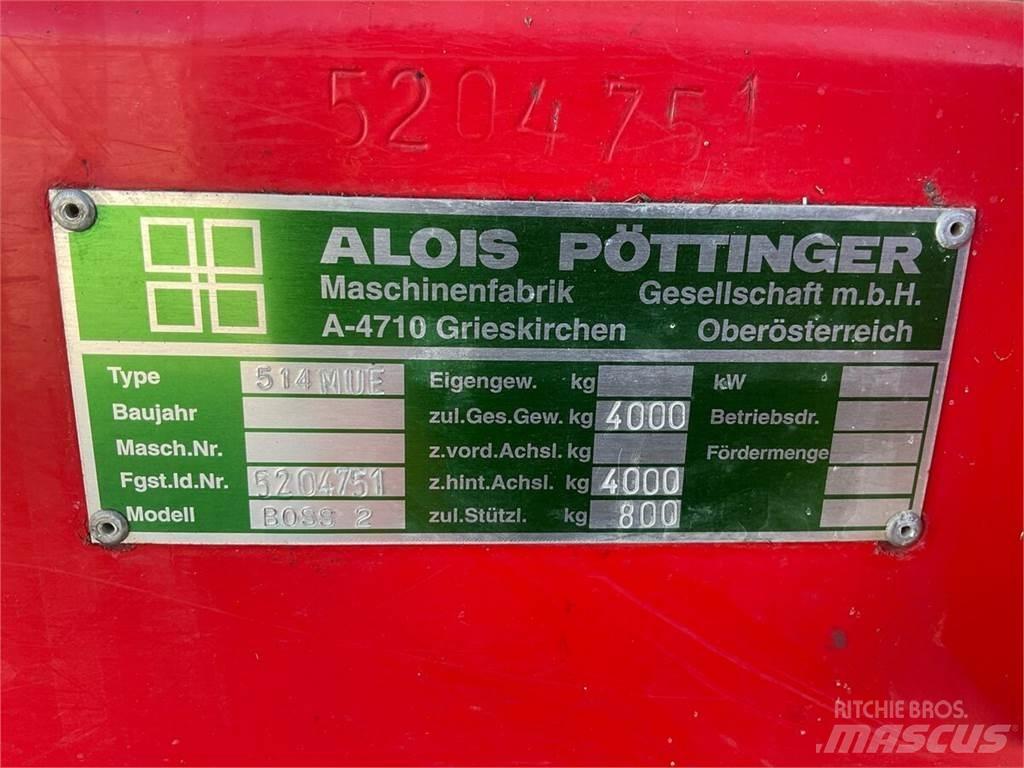 Pöttinger Boss II Self loading trailers