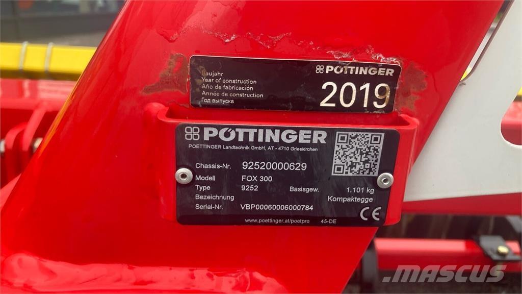 Pöttinger Fox 300 Disc harrows
