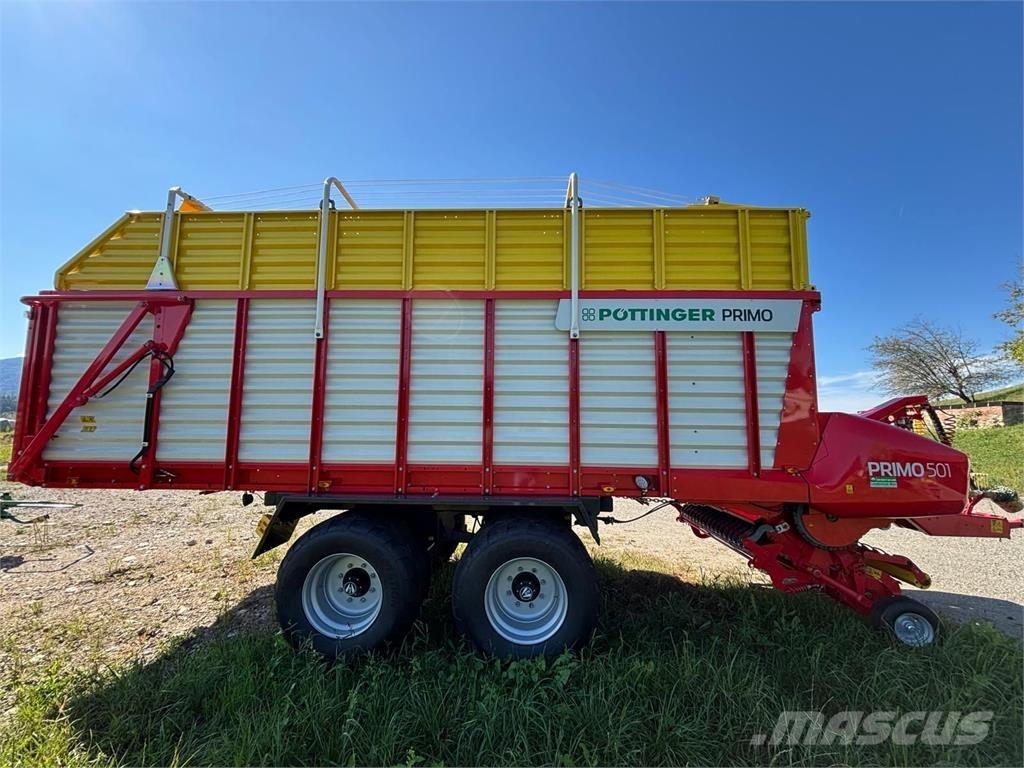 Pöttinger Primo 501 Self loading trailers