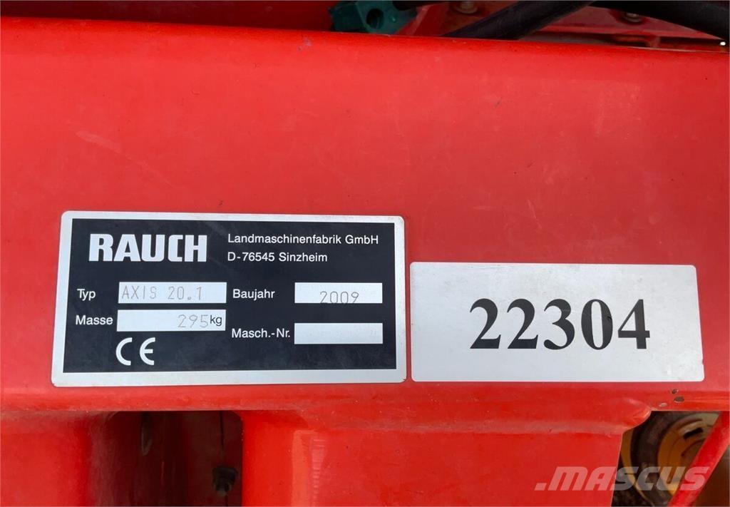 Rauch AXIS 20.1 Other fertilizing machines and accessories