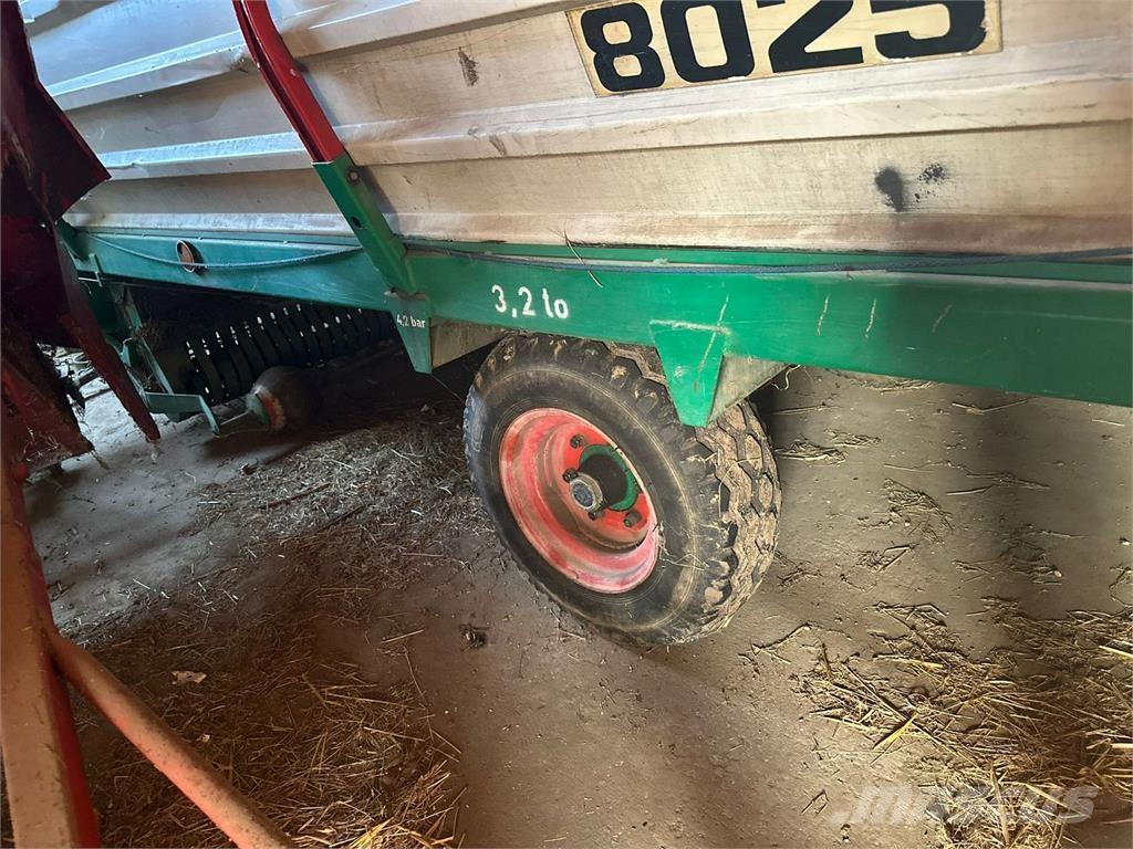 Steyr 8025 HAMSTER Self loading trailers