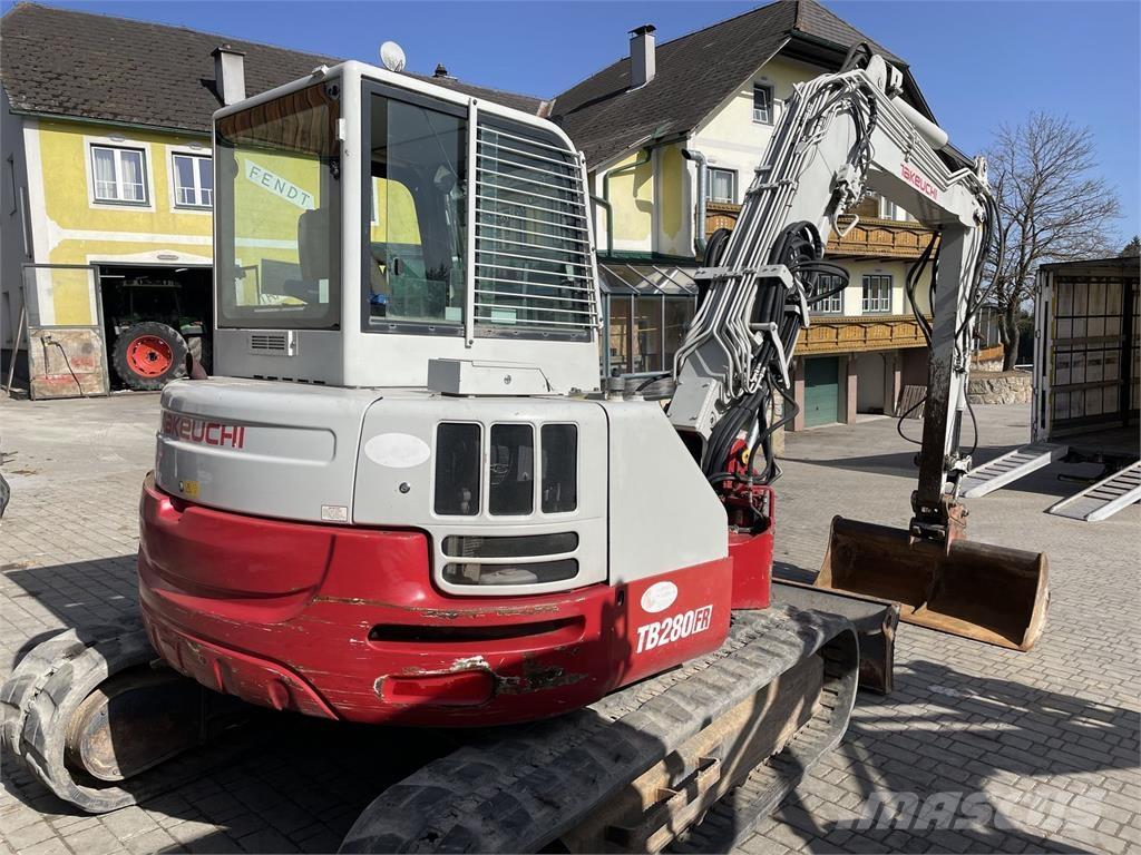 Takeuchi TB 280 FR Mini excavators < 7t (Mini diggers)