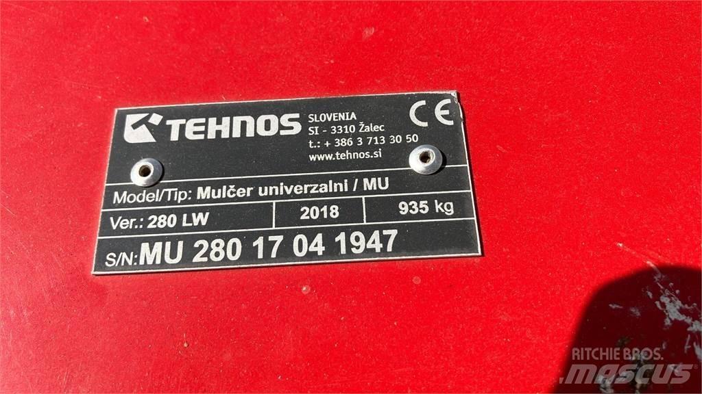 Tehnos MU 280 LW Pasture mowers and toppers