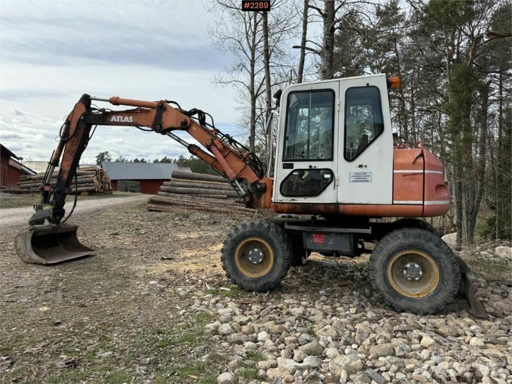 Atlas 1004 Wheeled excavators