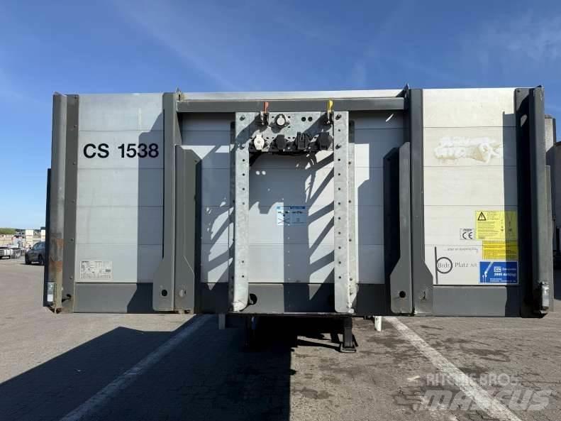  Brdr Platz Nedbygget Flatbed/Dropside semi-trailers