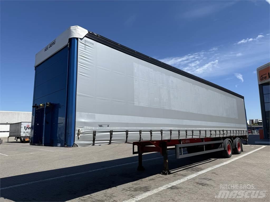 Kel-Berg D500V City Curtainsider semi-trailers