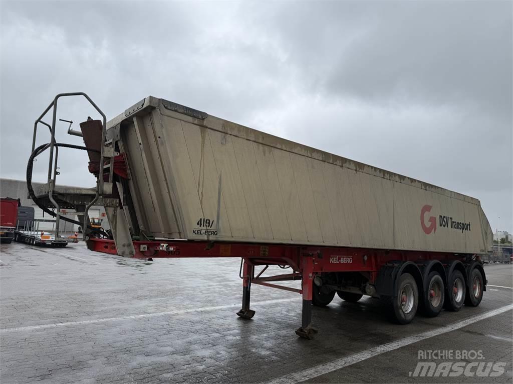 Kel-Berg T360 37m3 Tipper semi-trailers