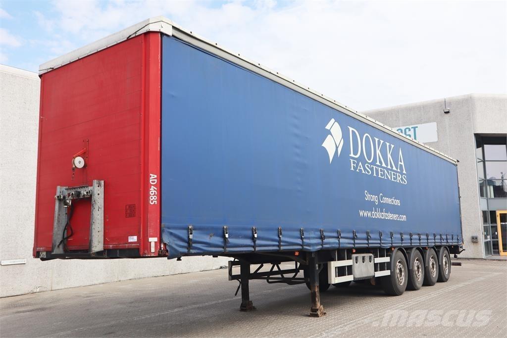 KLC Trailer 34 pl. Curtainsider semi-trailers