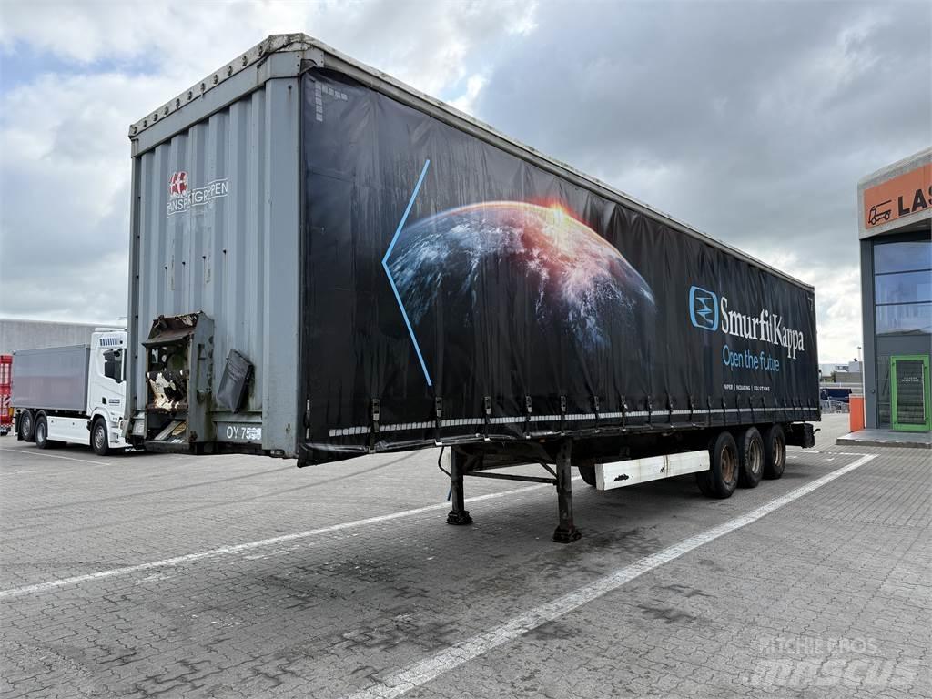 Krone 3 aks Curtainsider semi-trailers