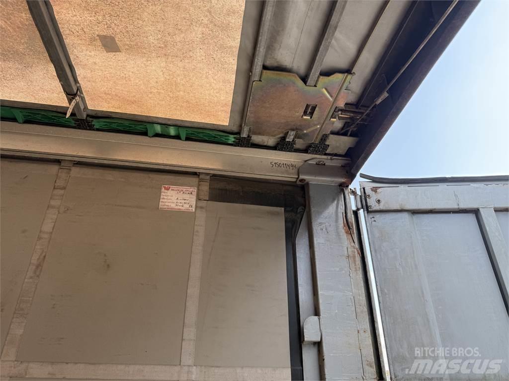 Krone 3 aks Curtainsider semi-trailers