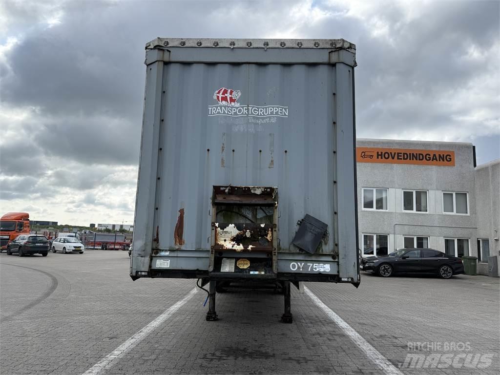 Krone 3 aks Curtainsider semi-trailers