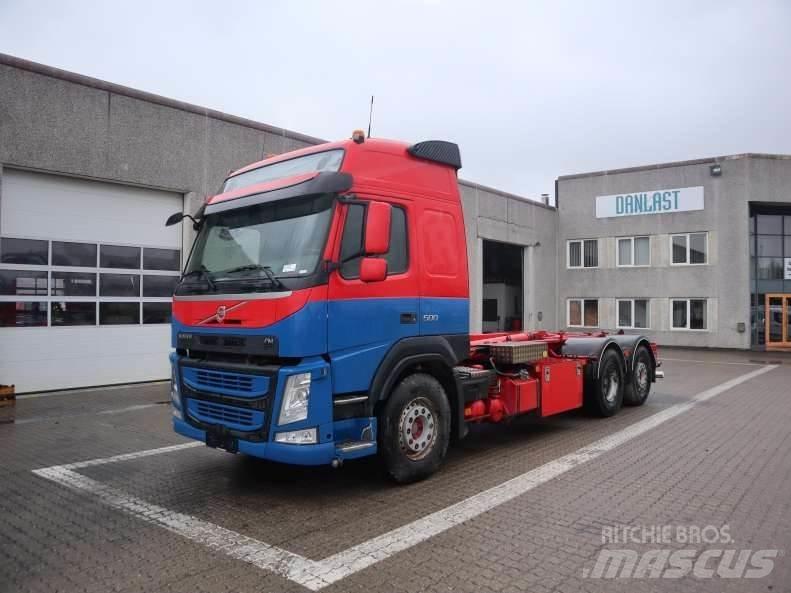 Volvo FM 500 EURO 6 Cable lift demountable trucks