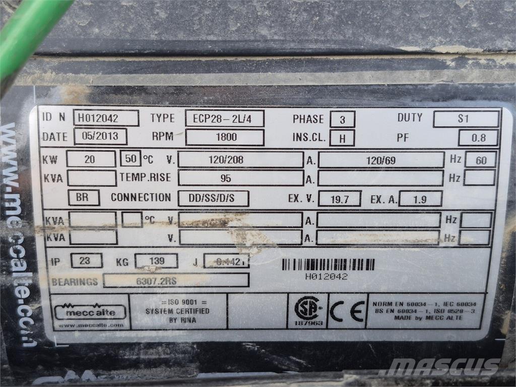 Allmand ELT20 Other components