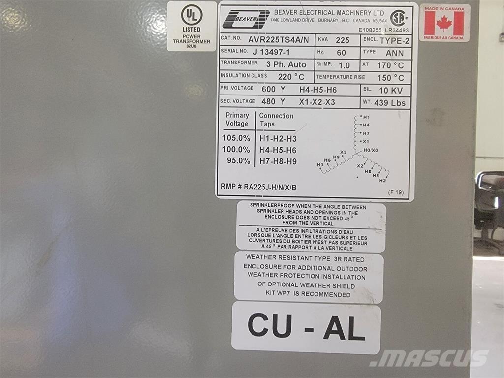  BEAVER AVR225TS4A/N Construction - Others