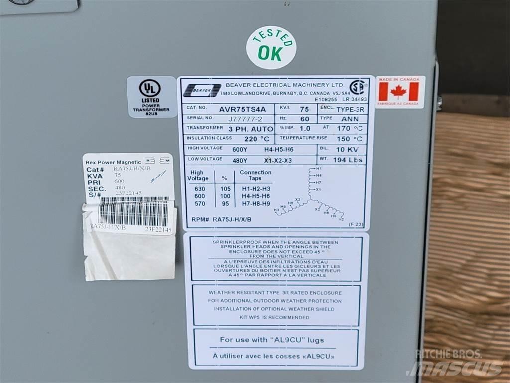  BEAVER AVR75TS4A Construction - Others
