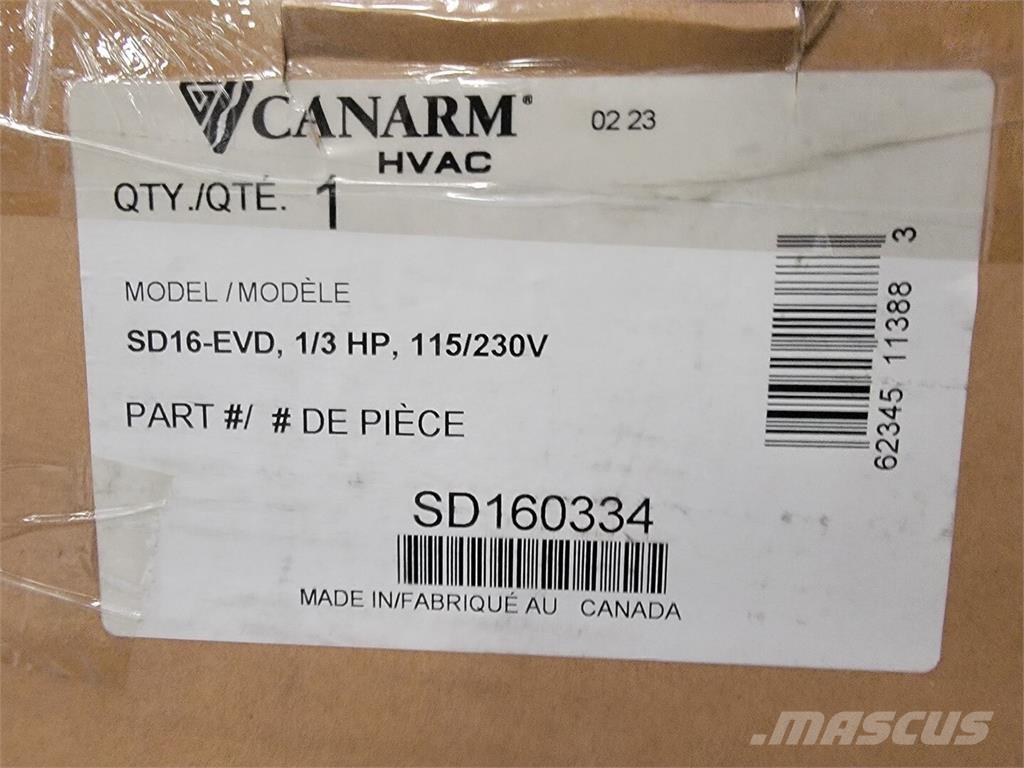  CANARM SD16-EVD Other components