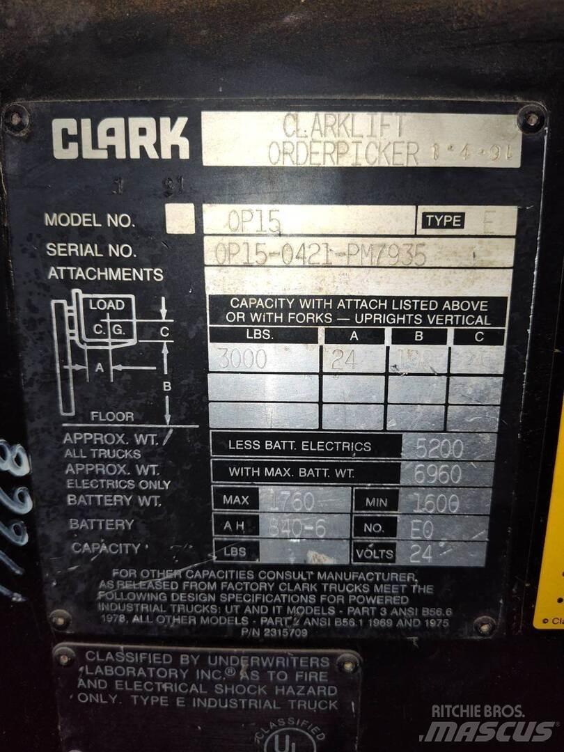 Clark OP-15 Construction - Others