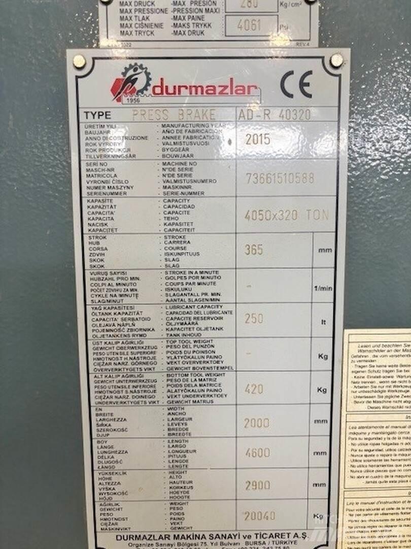 Durma AD-R 40320 Construction - Others
