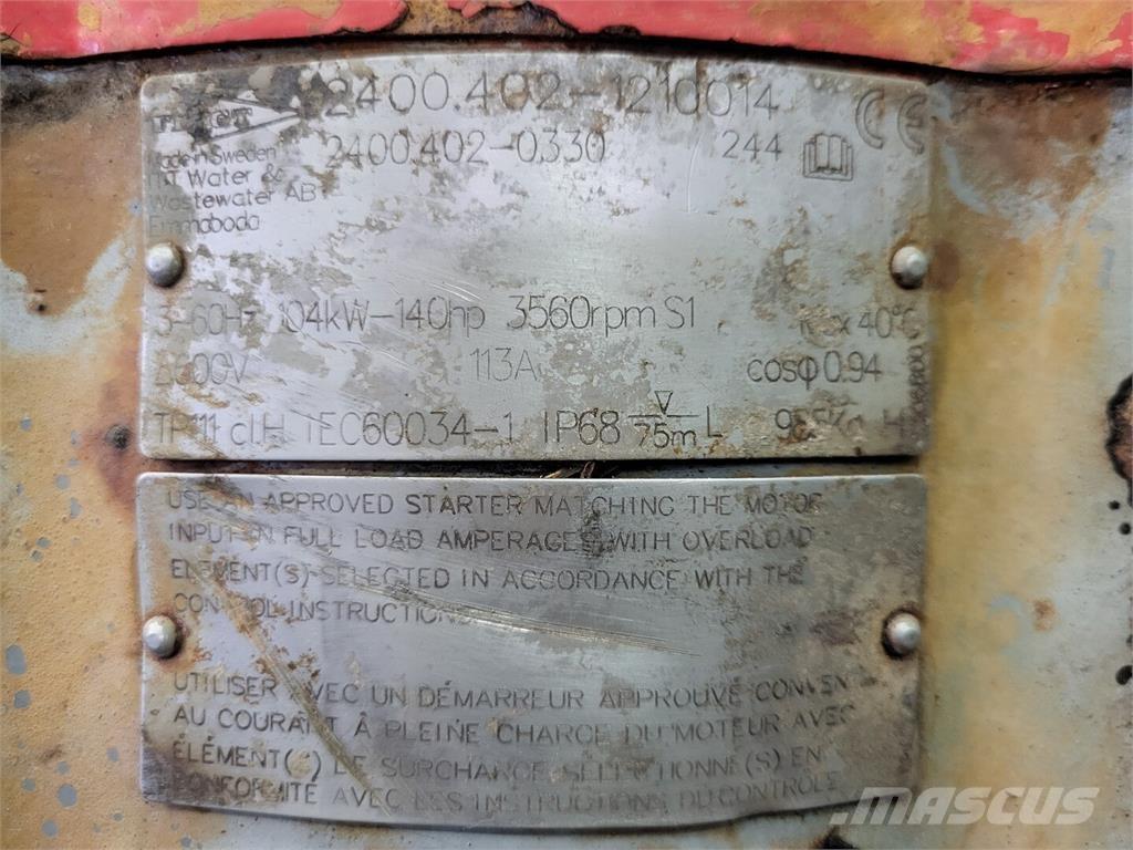 Flygt 2400.402 Waterpumps