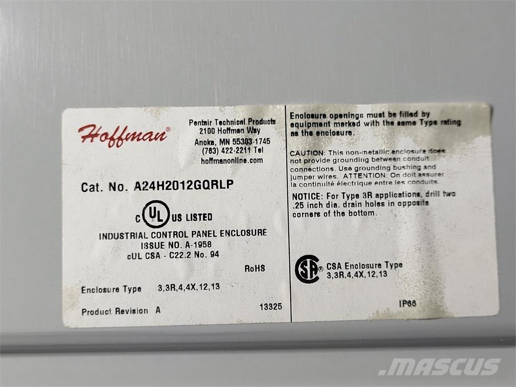 Hoffman A24H2012GQRLP Construction - Others