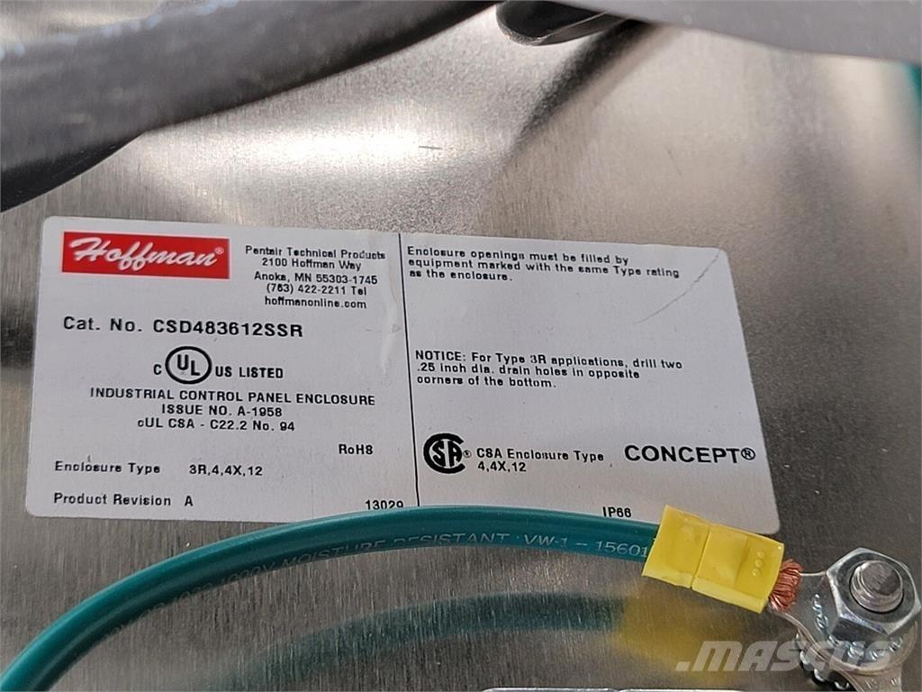Hoffman CSD483612SSR Construction - Others