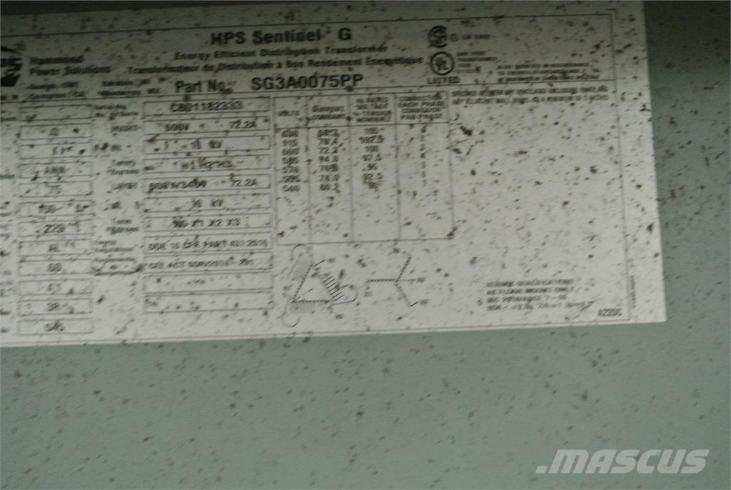  HPS SG3A0075PP Construction - Others