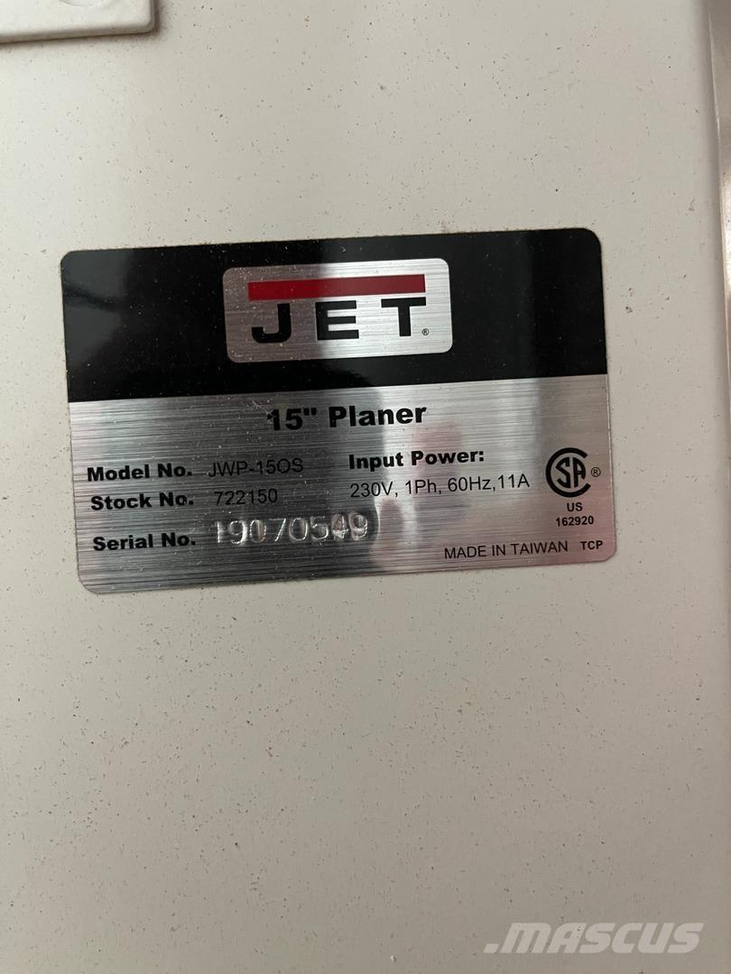 Jet JWP-15OS Planers