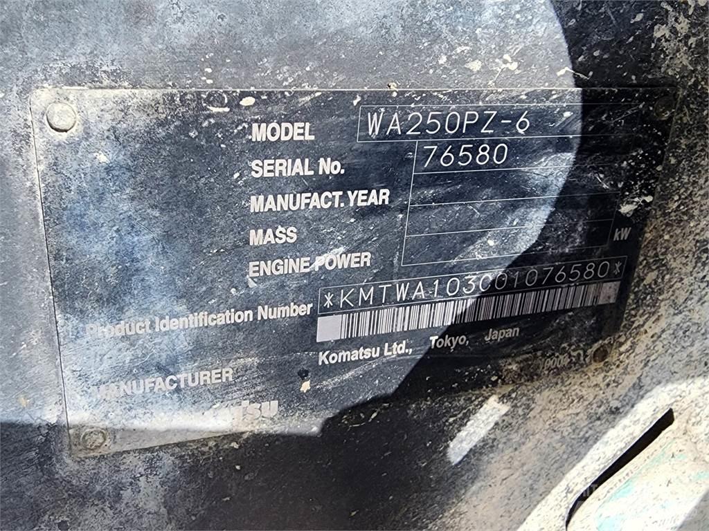 Komatsu WA250PZ-6 Other components