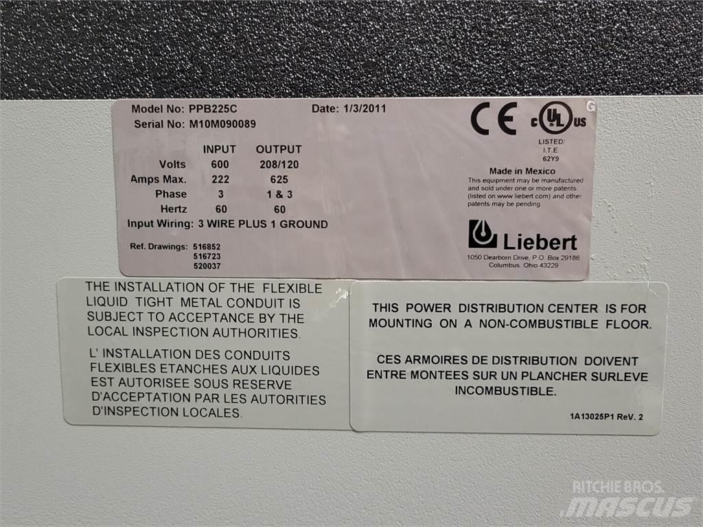  LIEBERT PPB225C Construction - Others