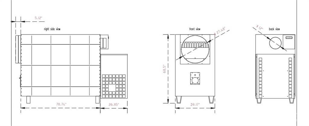  MABRE MGF 330-1125 Heating and thawing equipment