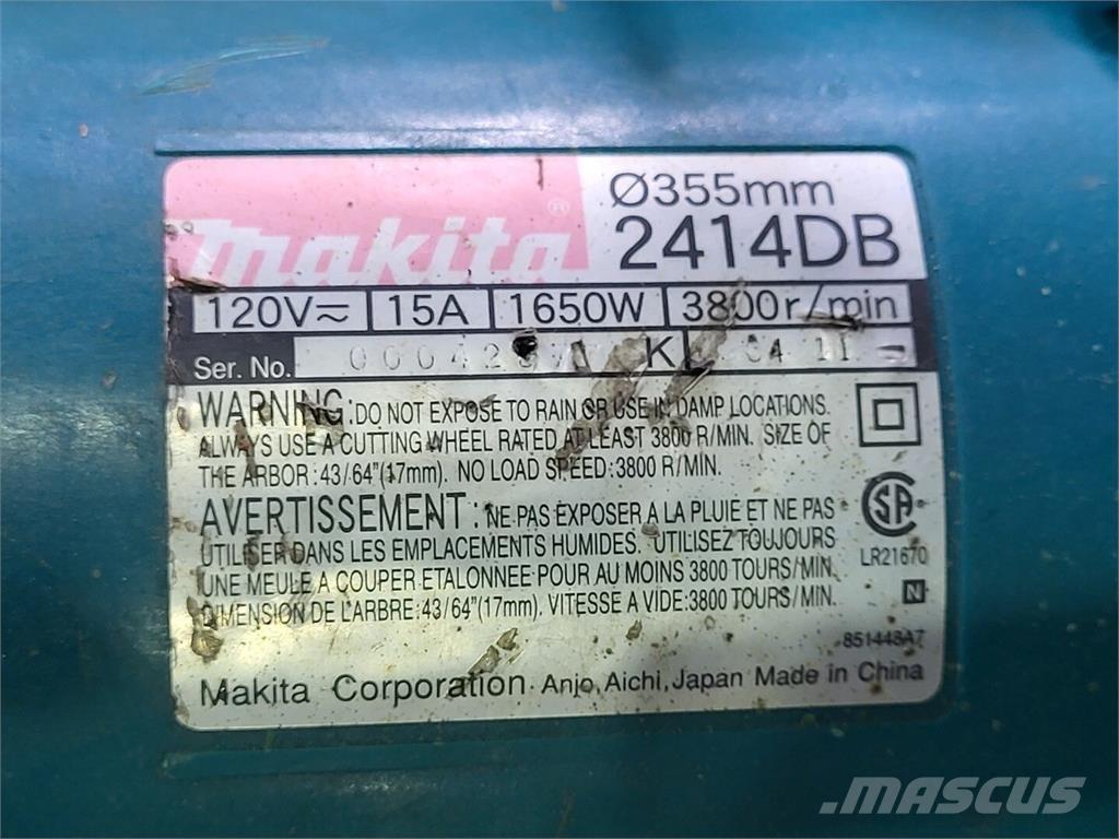 Makita 2414DB Construction - Others