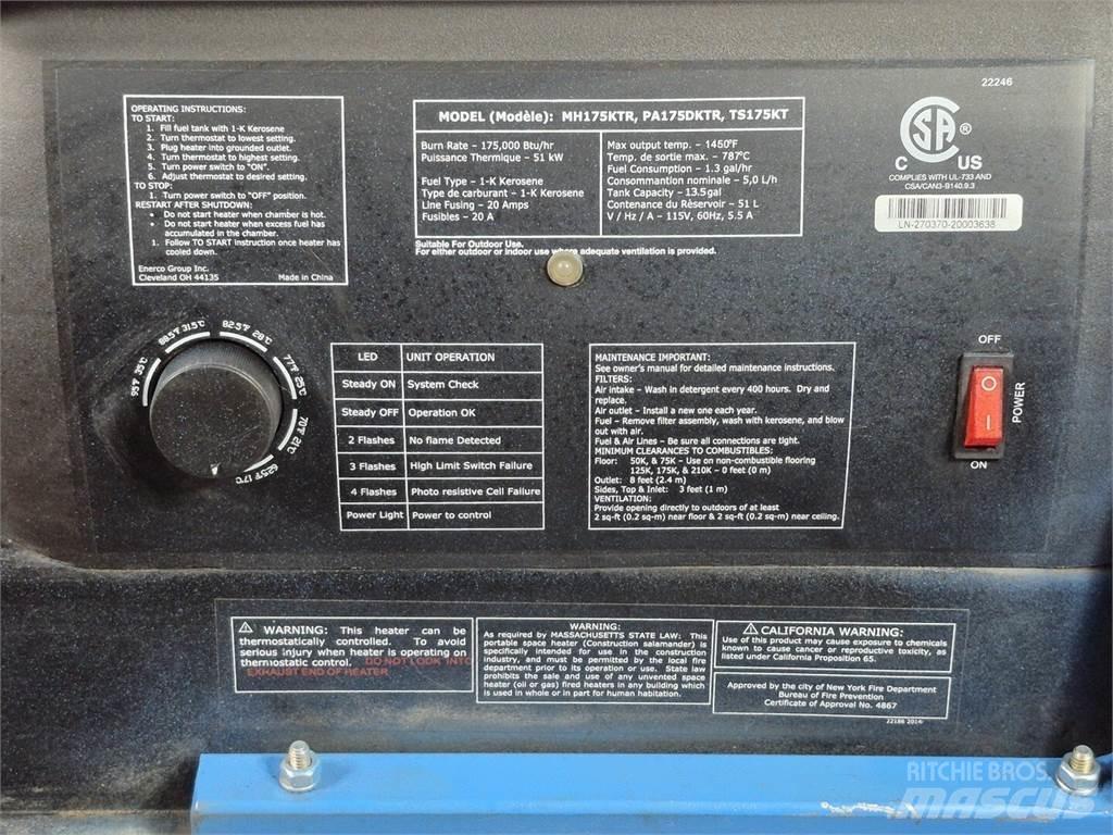 MR HEATER MH175KTR Construction - Others