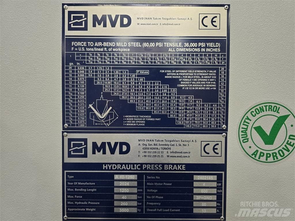  MVD A40-1250 Construction - Others