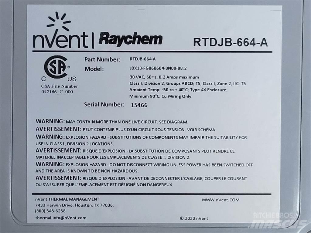  NVENT RTDJB-664-A Construction - Others