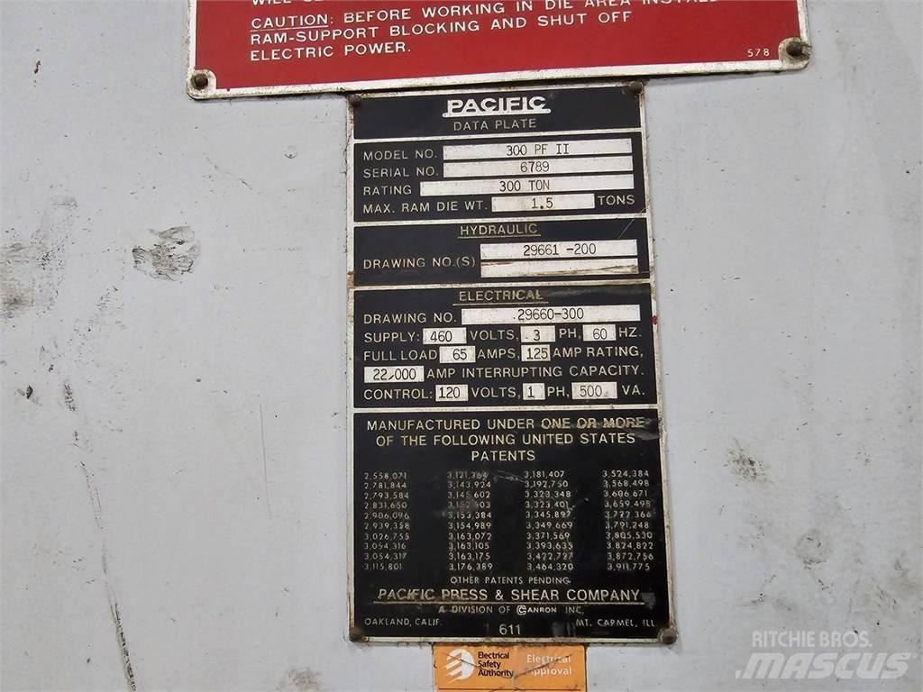 Pacific 300 PF II Other components