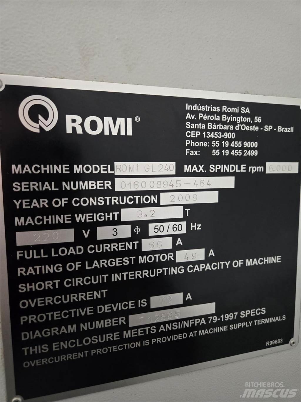  ROMI GL240 Construction - Others