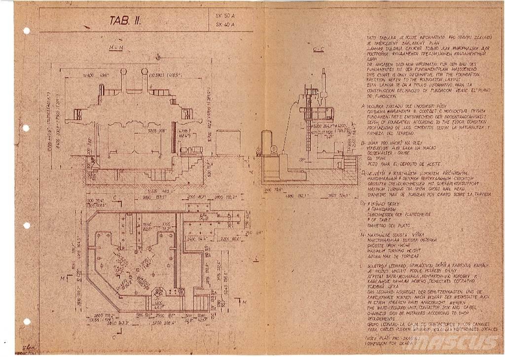 Skoda SK40A Construction - Others