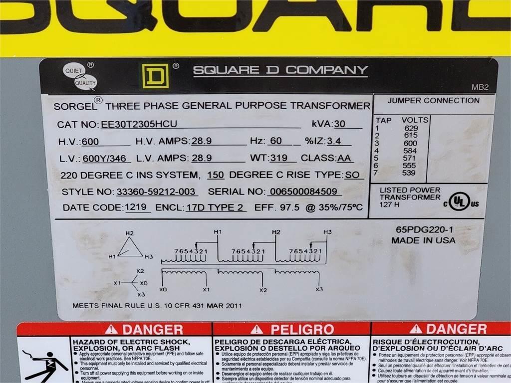  SQUARE D EE30T2305HCU Construction - Others