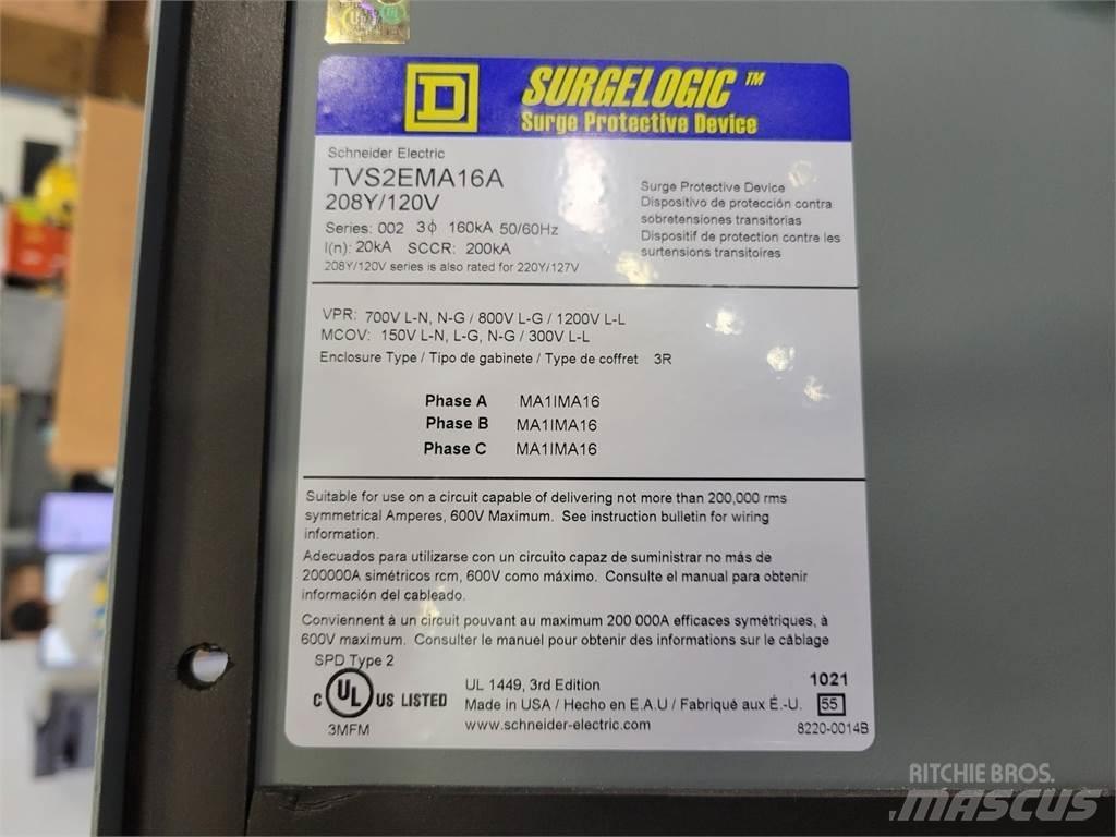  SQUARE D TVS2EMA16A Construction - Others