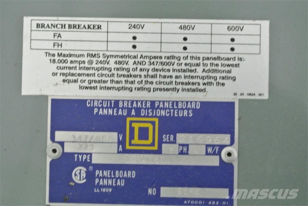  SQUARE D YBM4282 Construction - Others