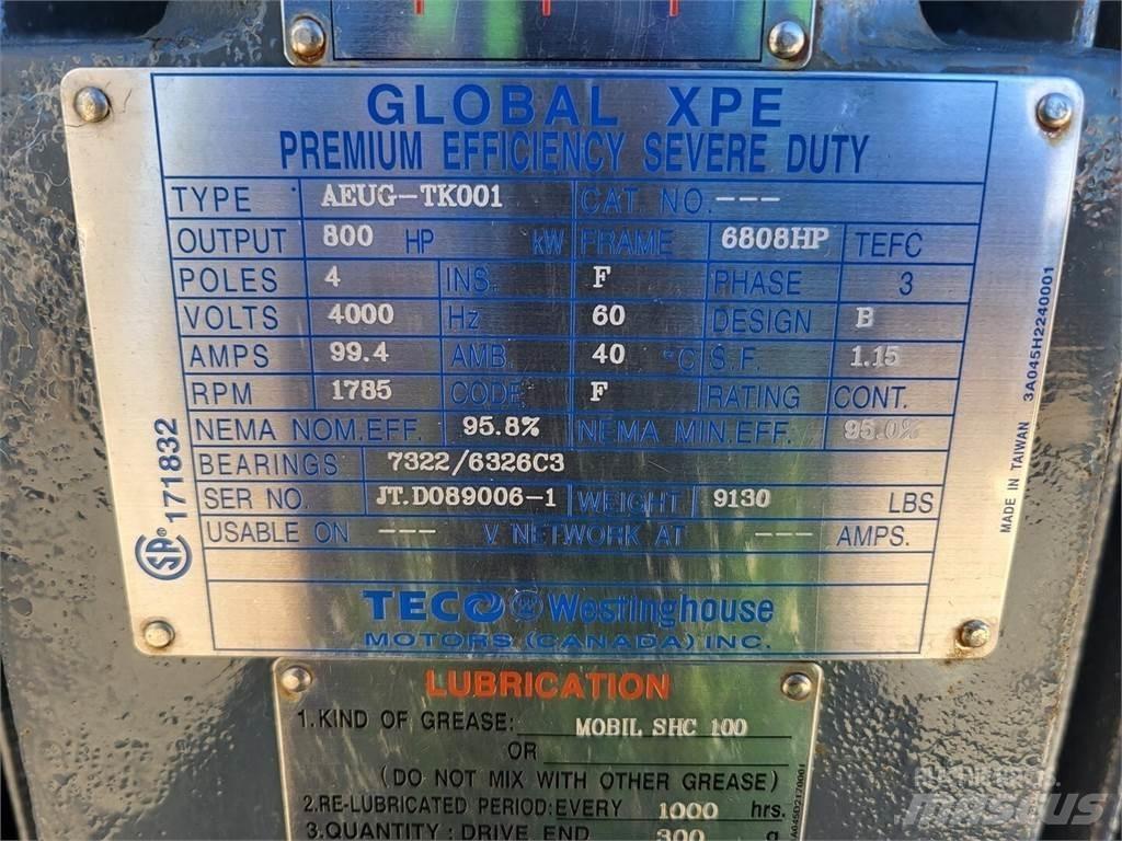  TECO AEUG-TK001 Industrial engines