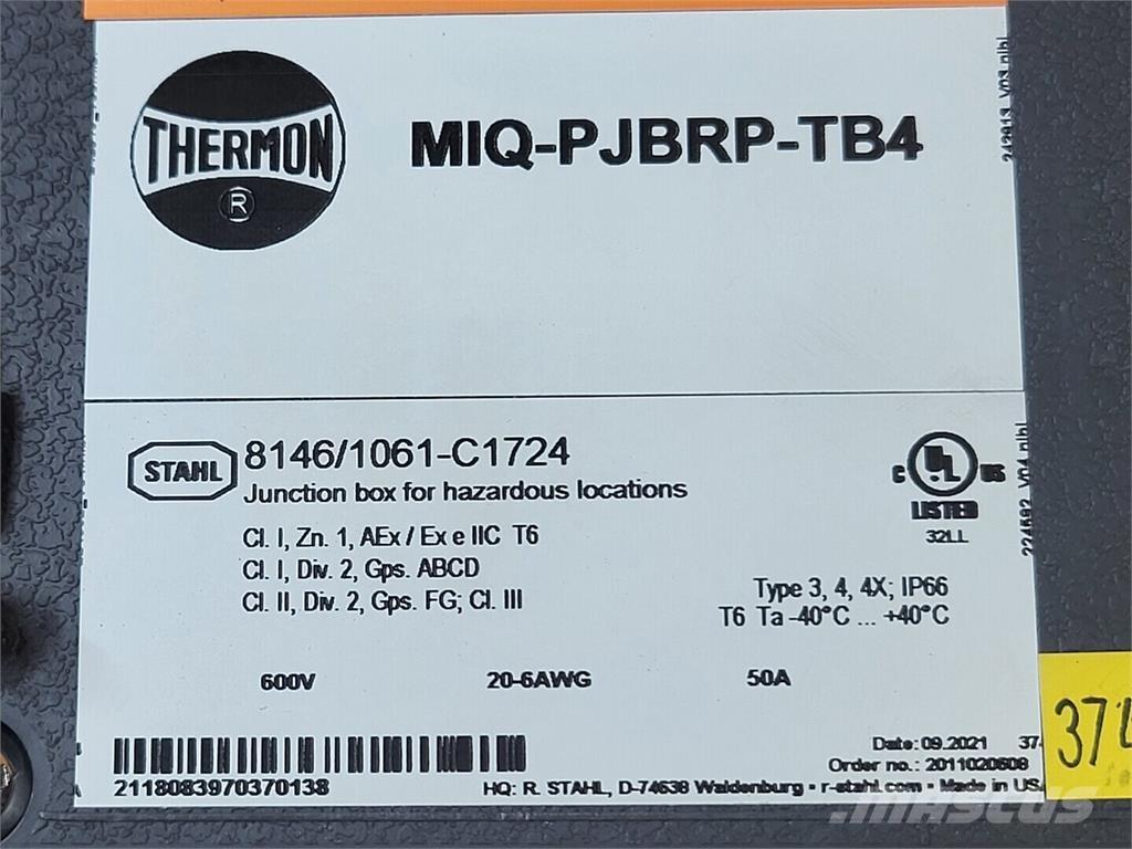  THERMON MIQ-PJBRP-TB4 Construction - Others