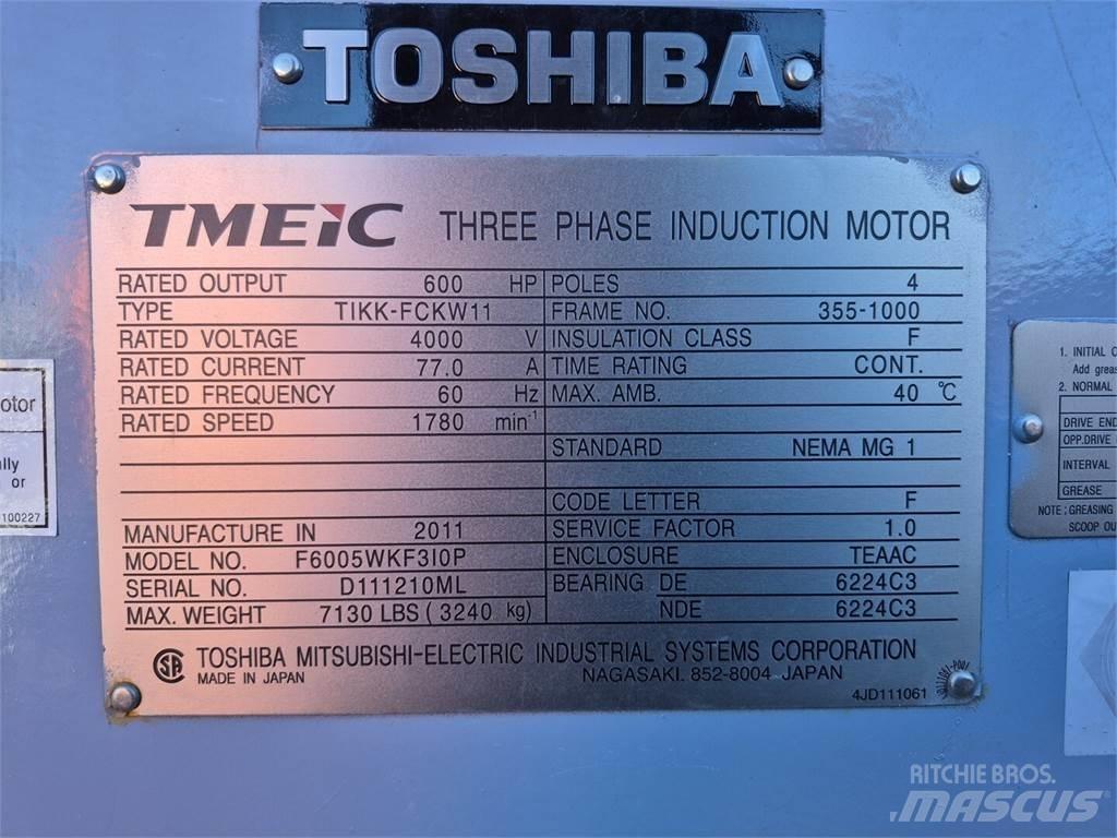  TOSHIBA F6005WKF3I0P Industrial engines