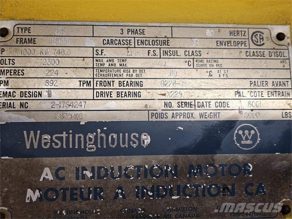 Westinghouse  Industrial engines
