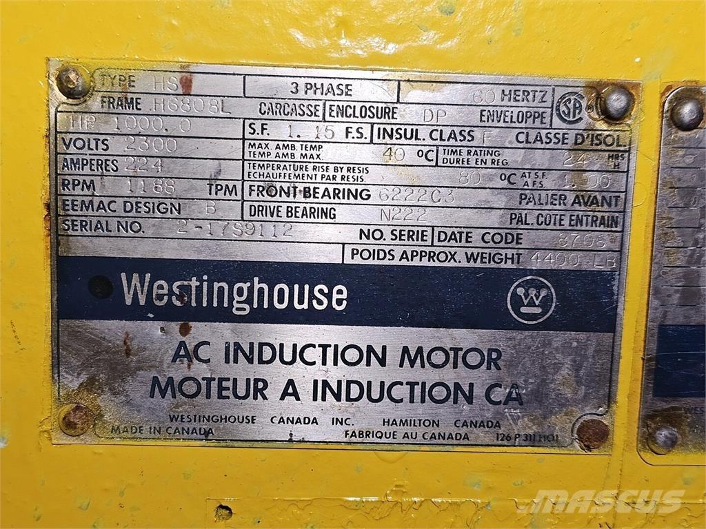 Westinghouse  Industrial engines