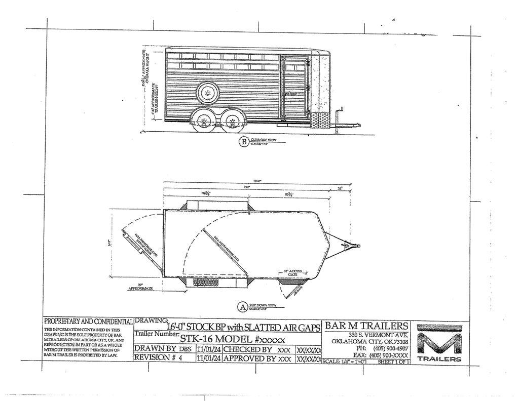 BAR-M STK-16 Animal transport trailers